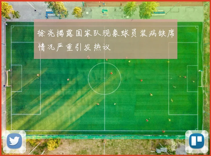徐亮揭露国家队现象球员装病缺席情况严重引发热议