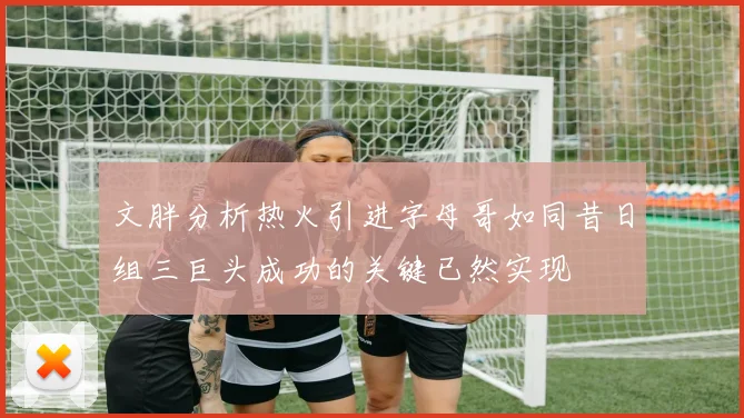 文胖分析热火引进字母哥如同昔日组三巨头成功的关键已然实现
