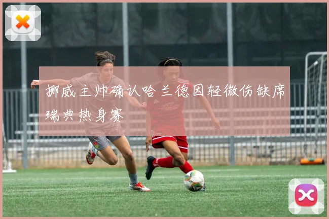 挪威主帅确认哈兰德因轻微伤缺席瑞典热身赛